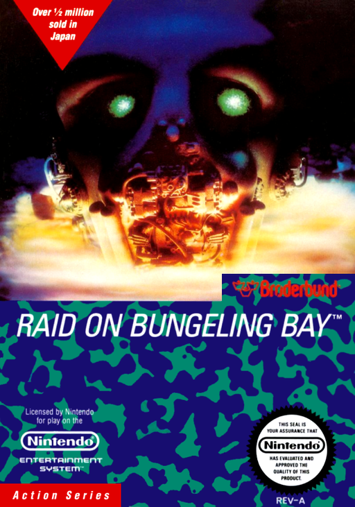 Raid on Bungeling Bay (USA) box art
